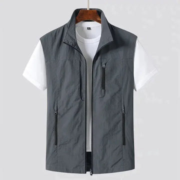 Breathable Multi-pocket Outdoor Casual Vest Jacket - Meifu Market