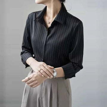 vintage satin shirt for women | checkered womens shirt | retro satin blouse | energy saving