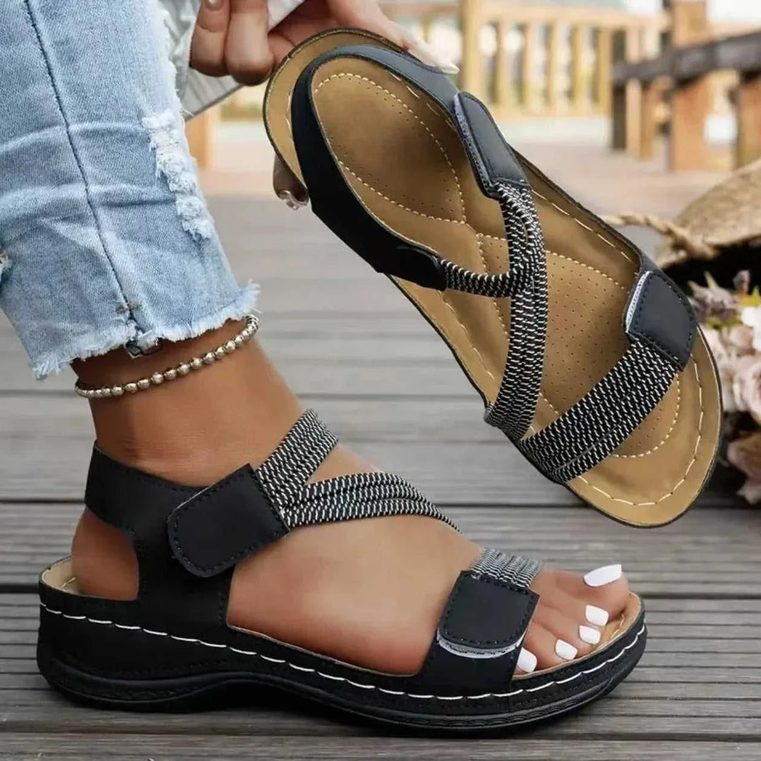 lightweight eva foam sandals | plus size wide width sandals | adjustable strap sports sandals | energy saving