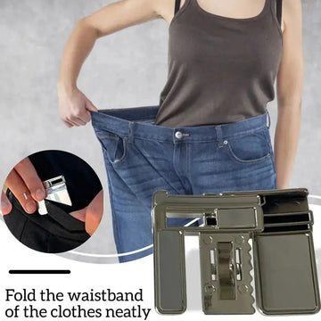 adjustable belt buckle | stainless steel belt clip | heavy-duty waist tightener | ultrasonic cleaning