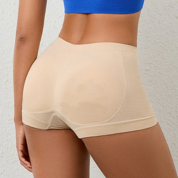 Seamless Mid-rise Removable Seat Cushion Boxers Body Shaping Underpants Meifu Market