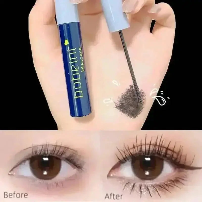 Curling Mascara - Waterproof Ultra-Fine Brush for Lengthening Brown - available style options