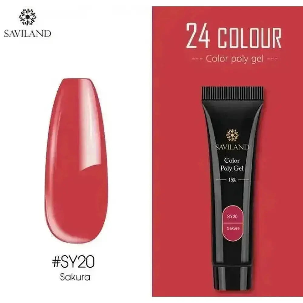 15g nail colored crystal extension glue SY12 - available style options