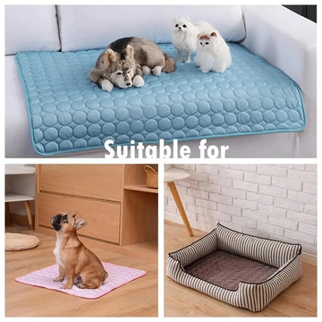 Dog Cooling Mat Summer Pets Cold Bed Extra Large For Small Big Dogs Pet Accessories Cat Durable Blanket Sofa Cat Ice Pad Blanket Pet Products Meifu Market