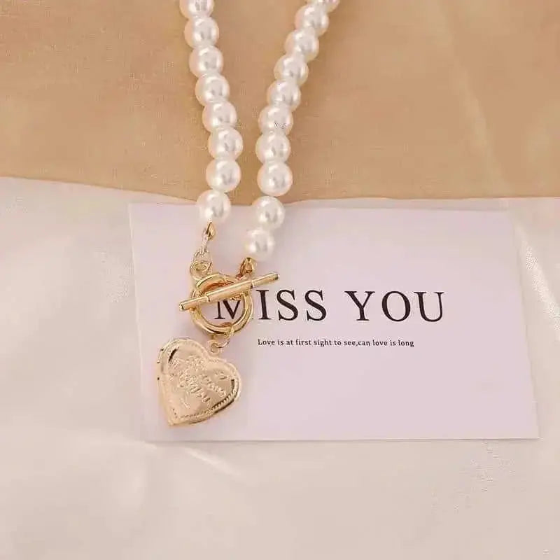 sterling silver necklace | freshwater pearl pendant | vintage style jewelry | energy saving