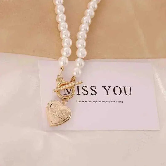 sterling silver necklace | freshwater pearl pendant | vintage style jewelry | energy saving