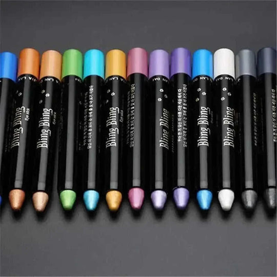 pearlescent eyeshadow pen | waterproof gel eyeliner | long-lasting eyeshadow stick | ultrasonic cleaning
