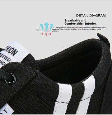 Spring Canvas Shoes Men's Low Top Meifu Market