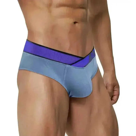 laser gradient mens underwear | moisture-wicking briefs for men | breathable microfiber boxer briefs | energy saving