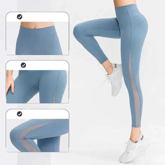 high-waisted seamless leggings | tummy control workout pants | sculpting yoga pants for women | ultrasonic cleaning