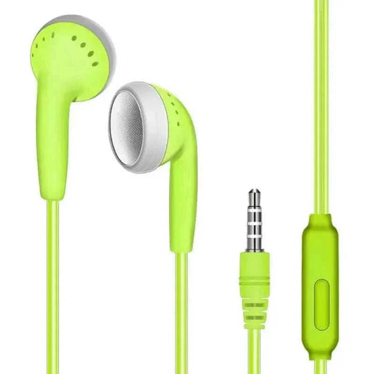 wired earphones with microphone | 35mm audio jack headphones | noise isolating in-ear headphones | ultrasonic cleaning