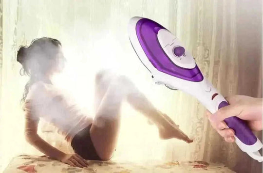 portable steam iron brush | handheld garment steamer | travel clothes steamer | energy saving