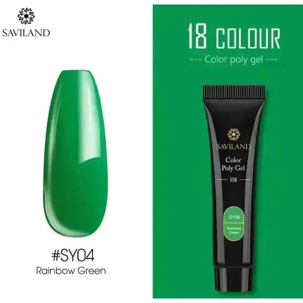 15g nail colored crystal extension glue SY12 - color variant display