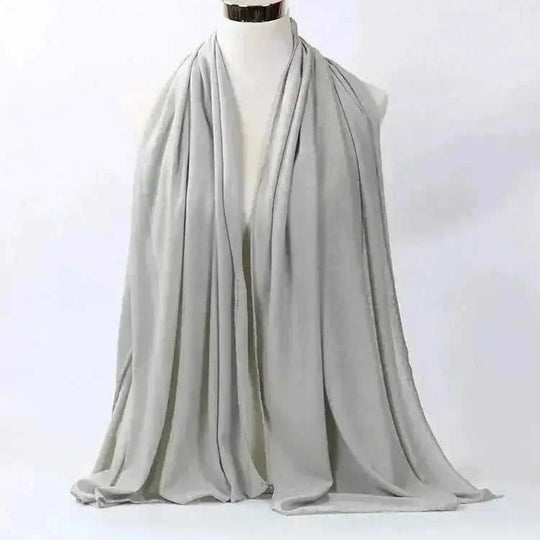 lightweight cotton blend fabric | breathable head covering scarf | large size shawl for women | energy saving
