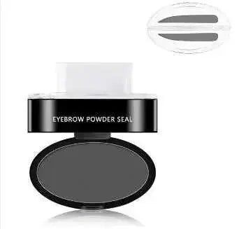 Eyebrow Powder Stamp Tint Stencil Kit Cosmetics Professional Makeup Waterproof Eye Brow Stamp Lift Eyebrow Enhancers Stenc...