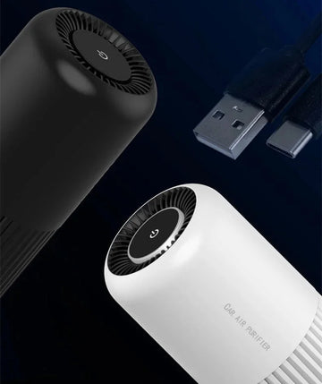 usb car air purifier | compact desktop air purifier | hepa filter car purifier | energy saving