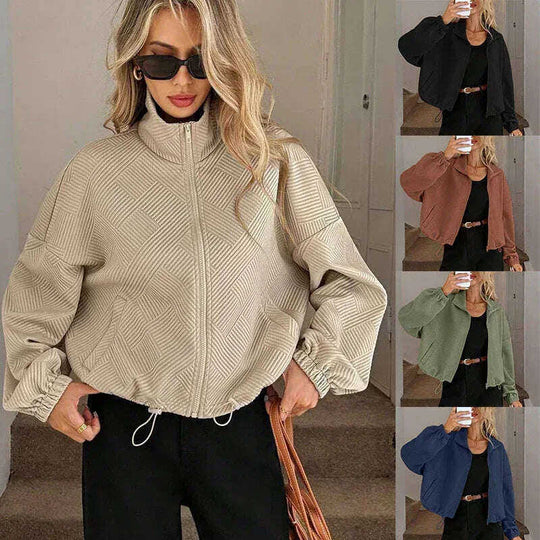 Women's Loose Baseball Uniform Coat Meifu Market