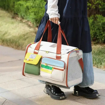 New Fashion Pet Bag Oxford Material Portable Meifu Market