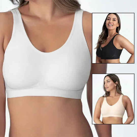 Plus-size S-3XL Premium ShaperBra Women Shaper Bra Sexy Bright Lingerie Female Underwear Meifu Market