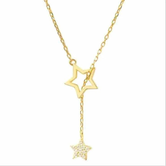 sterling silver star necklace | celestial jewelry for women | personalized zodiac necklace | energy saving