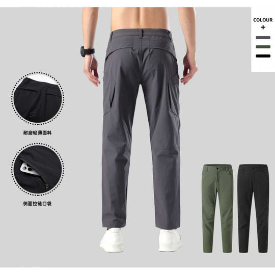 Men's Outdoor Quick-Dry Hiking Pants | Windproof Climbing Trousers - Meifu Market