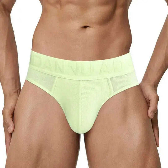 Men's Breathable Briefs - Embossed Pattern Underwear Lightweight & Comfortable Meifu Market