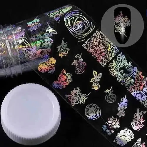 nail art stickers waterproof | gel nail wraps long lasting | salon quality nail decals | energy saving