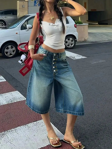 stretchable denim shorts | high-waisted denim shorts | distressed denim shorts | energy saving