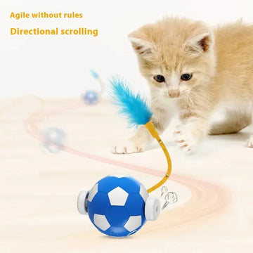 Bite-resistant Electric Cat Teasing Self-Hi Interactive Pet Jumping Ball Meifu Market