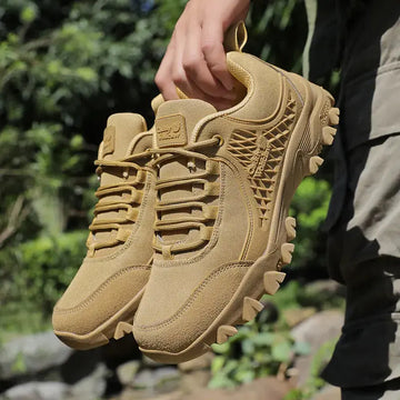 Casual Fashion Outdoor Mountaineering Non-slip Platform Hiking Men's Shoes Meifu Market