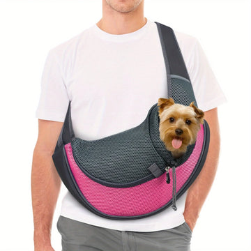breathable pet backpack | portable cat carrier | travel-friendly dog bag | energy saving