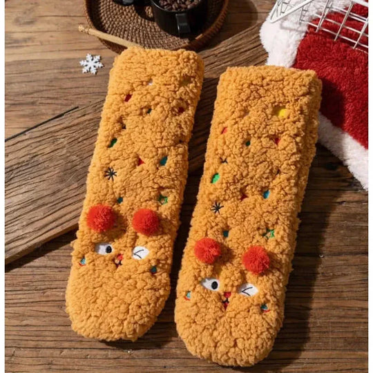 cashmere blend socks | winter warm socks for women | thermal indoor floor socks | energy saving