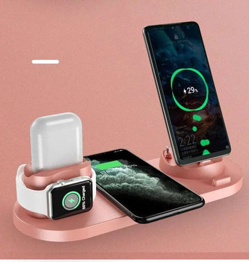 foldable travel charger | qi certified wireless charger | magnetic charging stand for office | energy saving