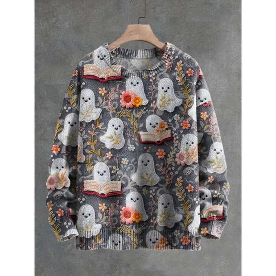 Mens 3D Crew Neck Sweatshirt With Bold Needle Digital Print S - packaging and presentation