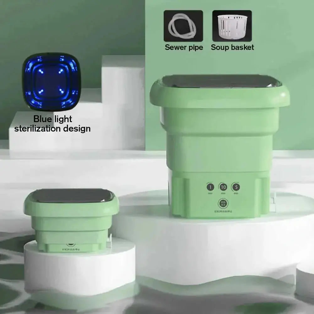 ultrasonic cleaning technology | portable travel washer | energy-efficient washing machine | energy saving