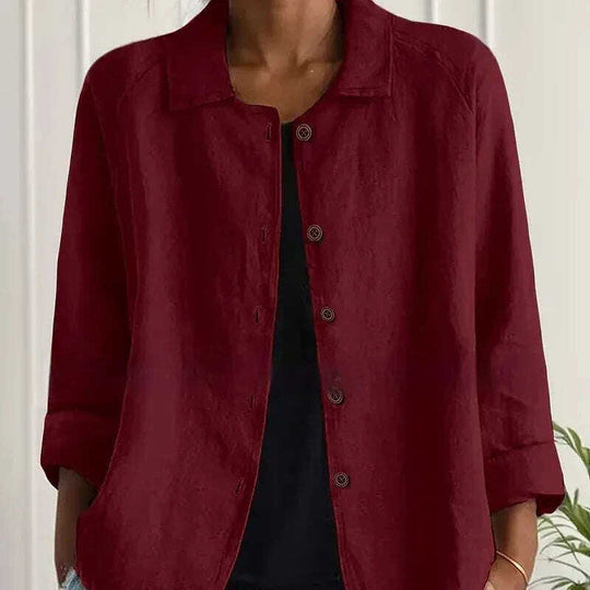 Women's Spring And Summer New All-match Collar Slimming Cardigan Coat Meifu Market