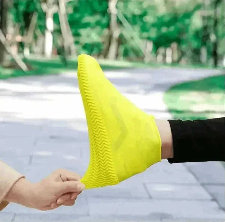 waterproof silicone rain boots | lightweight hiking footwear | foldable travel boots | ultrasonic cleaning
