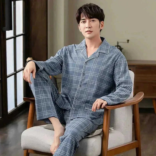 Cardigan Can Be Worn Outside Dad Wear Homewear Suit - Meifu Market