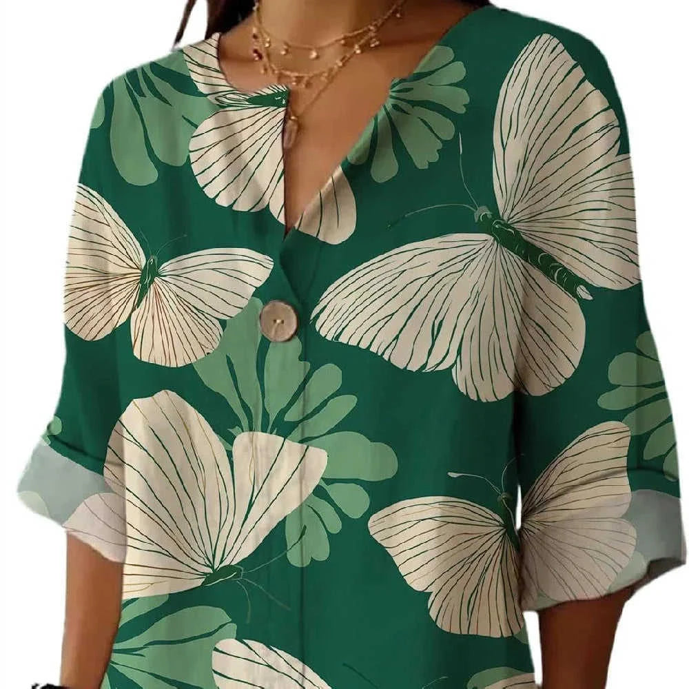 personalized cotton shirt for women | casual cotton top womens | custom printed womens shirt | energy saving