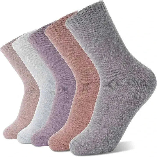 cold-proof cashmere socks | thermal wool tube socks | unisex winter socks | energy saving