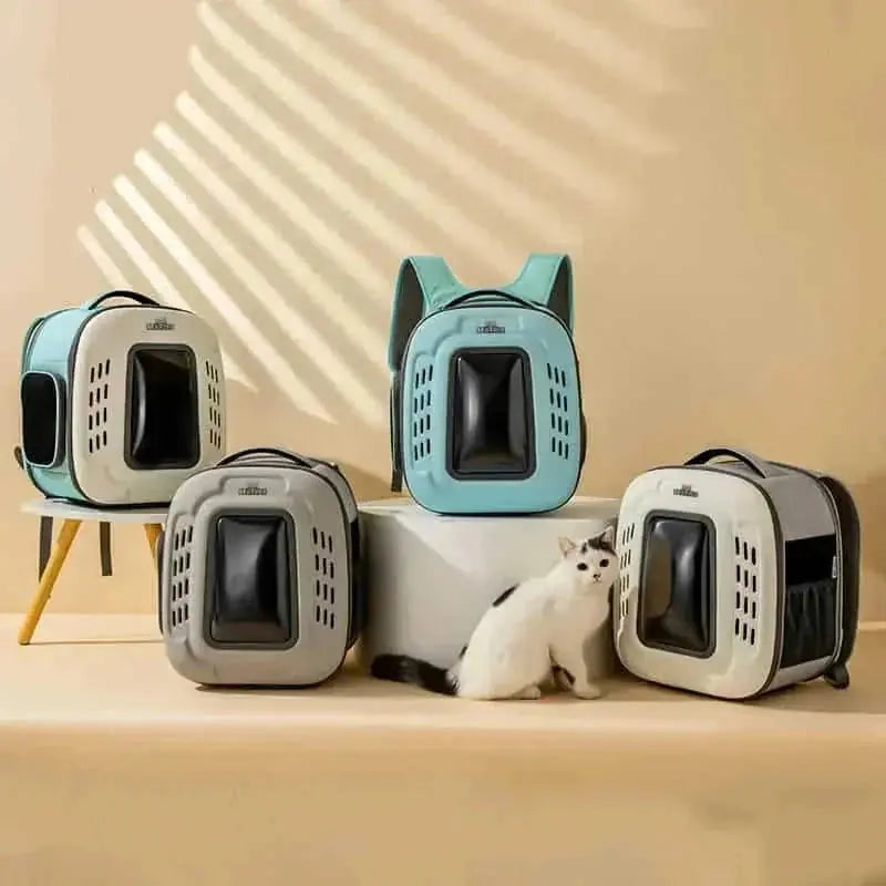 breathable mesh backpack | lightweight pet carrier | portable dog backpack | ultrasonic cleaning