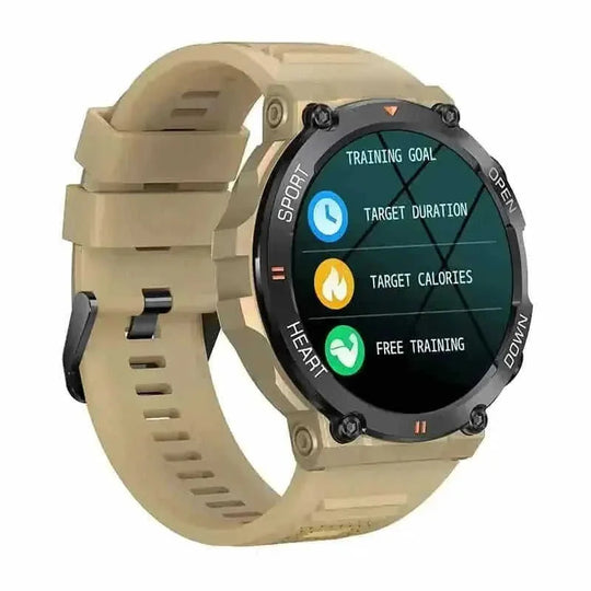 3-inch amoled display | 5atm waterproof rating | stainless steel case | energy saving
