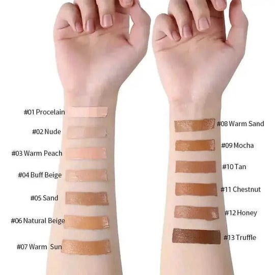 oil-free liquid foundation | long-lasting matte foundation | full coverage concealer | energy saving