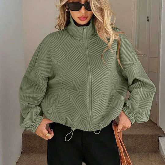 Women's Loose Baseball Uniform Coat Meifu Market