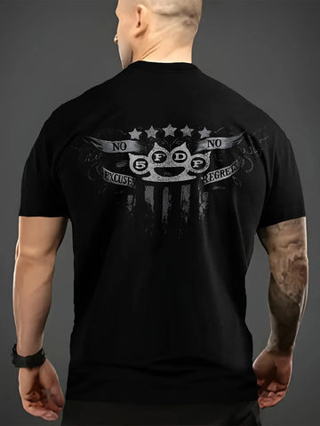 vintage skull print t-shirt | cotton blend short sleeve tee | distressed graphic t-shirt | ultrasonic cleaning