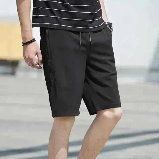 quick-dry fabric shorts | elastic waistband with drawstring | lightweight summer pants | ultrasonic cleaning