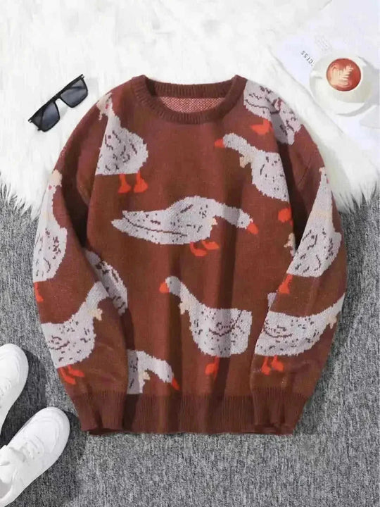 heavy cotton material | oversized fit sweater | long sleeve knit | ultrasonic cleaning