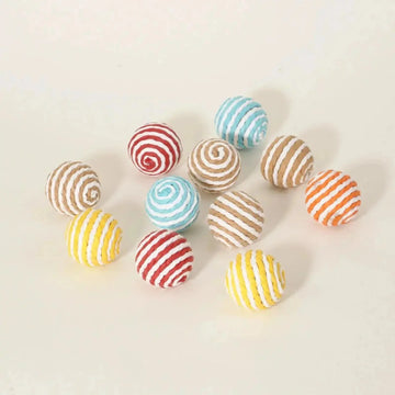 interactive cat toy | durable sisal ball | 3 pack cat scratcher | energy saving