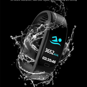 water-resistant fitness tracker | workout activity tracker | health monitoring wearable | energy saving