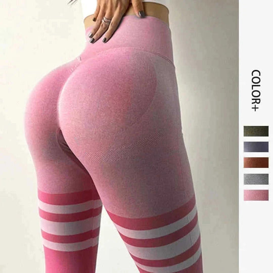 high-waisted tummy control leggings | moisture-wicking yoga pants | squat-proof workout leggings | energy saving